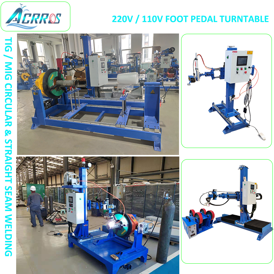 Dalian Acrros Machine Co., Ltd. Welding Rotators
