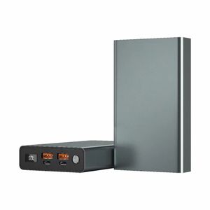 Portable Big Capacity 20000mah PowerBank LED Digital Display 4USB Type-C Output USB C PD 100W Power Bank 20000mAh Fast Charging
