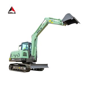 SDLG E660HEV New design 90kw/h 6ton excavadoras electrica 6 ton battery motor mini 6t electric excavator mini excavator nex