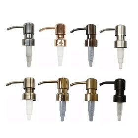 wholesale 24/410 28/400 28/410 304 stainless steel lotion pump head soap metal dispenser AB185E