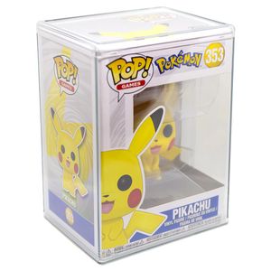 Acrylic Display Case Protector For Funko POP Figures Clear Plastic Protector Scratch Resistant Hard Acrylic Vinyl Display Box