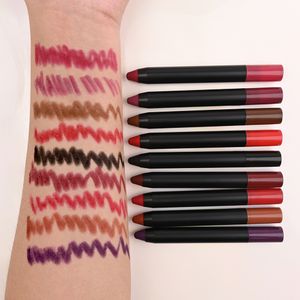Waterproof Matte Cream Lip Liner Long Lasting Makeup Lipstick Pencil Custom Logo Women Natural High Pigment Lipliner Cosmetics