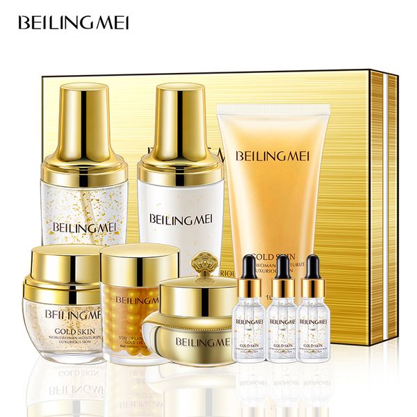 Golden Lady Luxury Pet Box Facial Set Serum Tightening Moisturizing Nourishing Skin Helping it Appear Younger Dark Circles