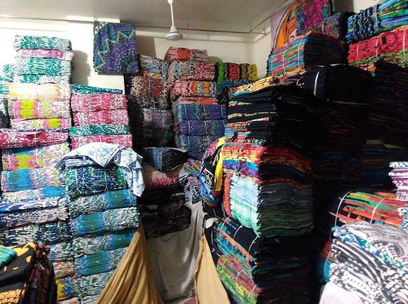 PINKCITY HANDLOOM Hand Block Printed Fabric