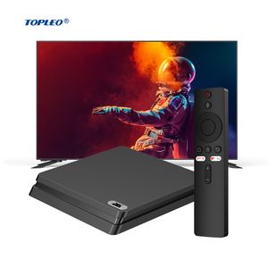 Topleo Android tv box 4k 2gb ram 16gb rom with 5G WIFI android 10.0 Atv smart tv box android certificado