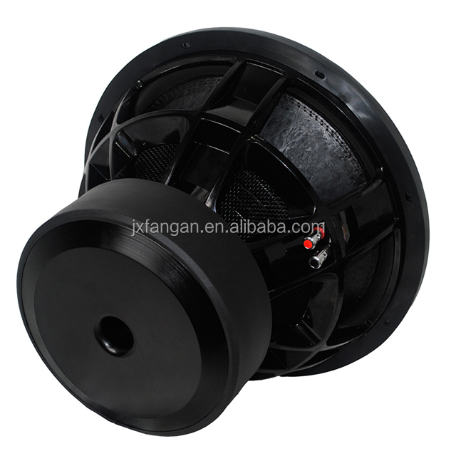China Made 12 15 18-Inch Subwoofer with Dual Coil Foam Surround and Aluminium Frame for Cars Audi Audio-Car Speaker