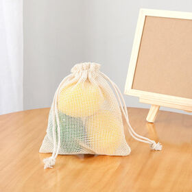 Foshan Ruilangpu Import And Export Trade Co., Ltd. Old Fashion Wholesale Drawstring Mesh Bag Factory Direct Sale Fast Shipping In Stock DrawString Mesh Bag