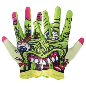 Best Custom Design Anti Slip Palm Football Gloves Durable Breathable Football Receiver Gloves For Adult Kids Child