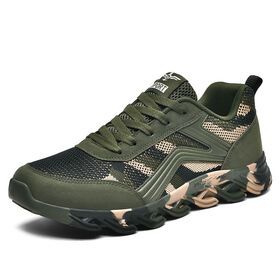 Wholesale Shipping Black Sand Brown Colored Jungle Shoes Green Tactical Combat Boots Camouflage Shoes