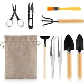 10 pcs Succulent Plants planting tools  Mini Garden Hand Tools Transplanting Miniature Planting Gardening Tool