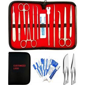 ADVANCED DISSECTING DISSECTION KIT Set with SCALPEL Knife Handle Blades BIOLOGY LAB ANATOMY Medical Student Steel Ce PK 3 Years