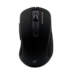 Ready to ship Elephant own brand big size black white black color fiber cable blue sensor LED light USB PC wired mice