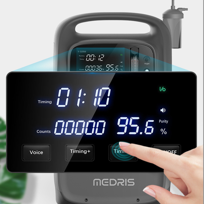 Medris Medical Equipments Factory Price Medical Portable Oxygen Generator 5L 10L Oxygen-concentrator