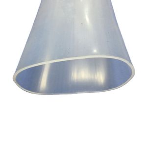 Large diameter Silicone rubber tube flexible Silicone rubber hose high transparent thin wall silicone tube