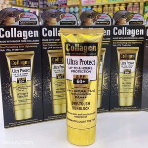 Wokali Fruits Extract 100ML SPF60 COLLAGEN  before Makeup Sunblock Cream of UVA/UVB Rays Protection, anti-aging, anti-wrinkles