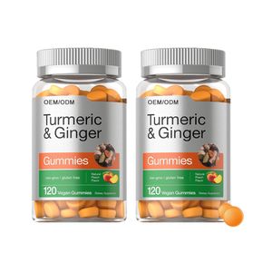 Food Supplements Anti-inflammatory Joint Support Vegan Curcumin Turmeric Ginger Gummies