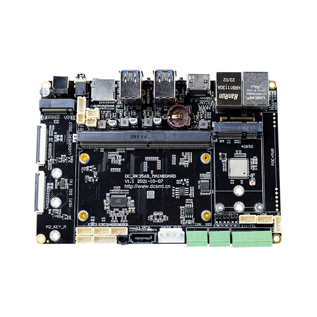 RK3568 MAILBOARD-J Motherboard Android 11 Linux OS Dual Channel PC Board Tarjeta Madre Controller ATX Form Factor New Product
