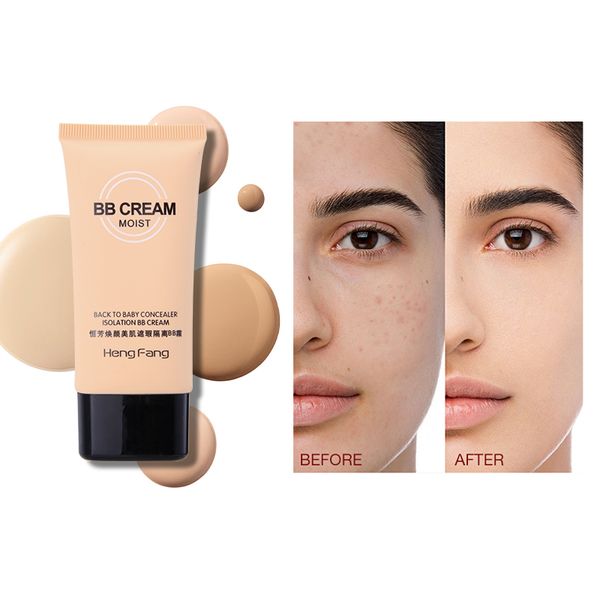 BB Cream Face Make Up Waterproof Long Lasting  Makeup Liquid Foundation Cream