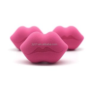 Eco friendly custom beauty vegan makeup sponge  blender puff new shape sponge blender Non latex free Makeup Sponge