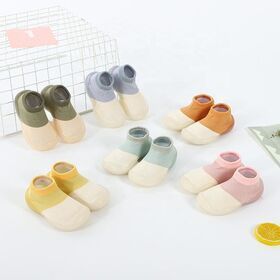 Children's floor baby shoes summer non-slip boat cute socks baby toddler shoes socks wholesale