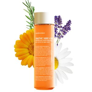 Customized Logo Men Organic Natural Full Body Massage Oil For Women Spa Massage