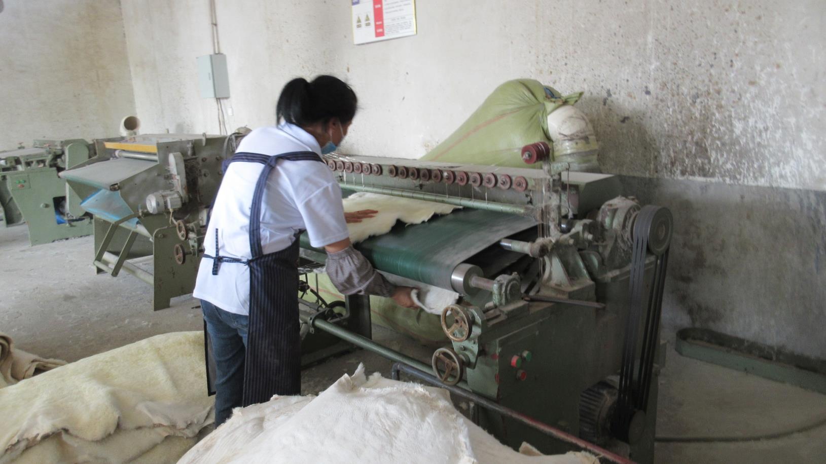 Qinyang Hesheng Leather Industry Co., Ltd. factory image 6