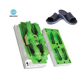 Aluminium CNC Casting Mold Two Color Slipper Eva Foaming Mould Footwear Sneaker Molding Die Maker