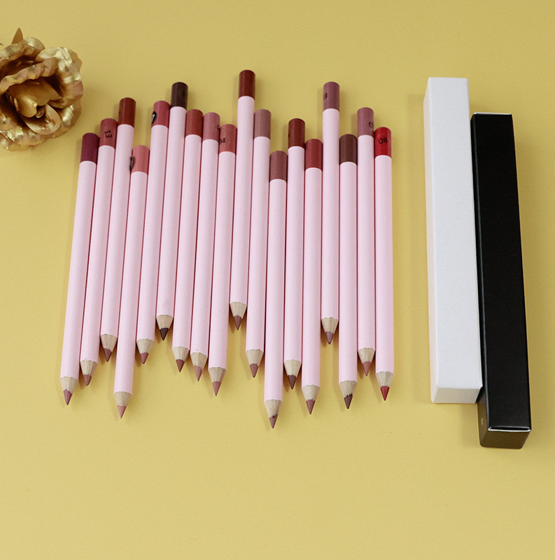 Vegan Creamy Container Waterproof Brown Custom Logo Eyebrow Pencil Private Label Lip Liner OEM Makeup Long Item