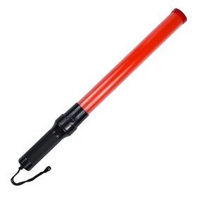 length 54cm red color road safety control concert led flashlight stick traffic  flashlight baton