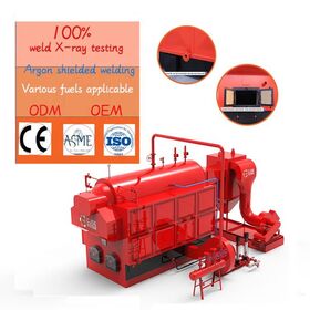 CJSE  steam boiler industry 1ton-6ton dzh steam  biomass fire boiler wood stove with oven and boiler for  heating