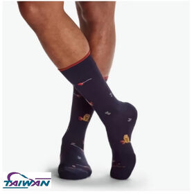 Taiwan Hosiery Manufacturers' Association Light Terry Men's Casual Dress Sock