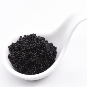 Tobiko Frozen Seasoned Flying Fish Roe Black Frozen Peru raw material