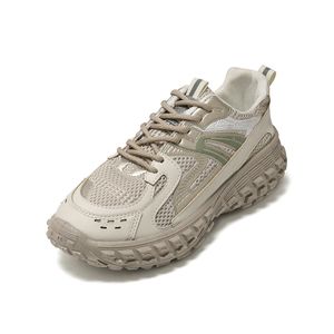 New trendy soft cushion chunky shoes running shoe fashion  mesh breathable footwear women running shoe