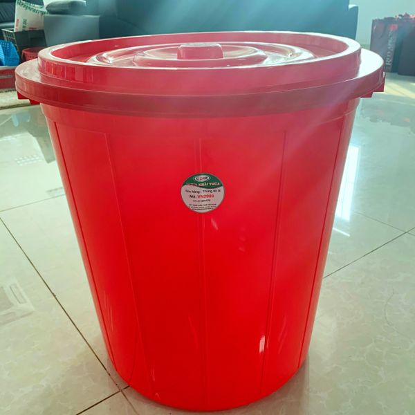 High Quality Plastic Bin 60 Liters ( 460*470 )