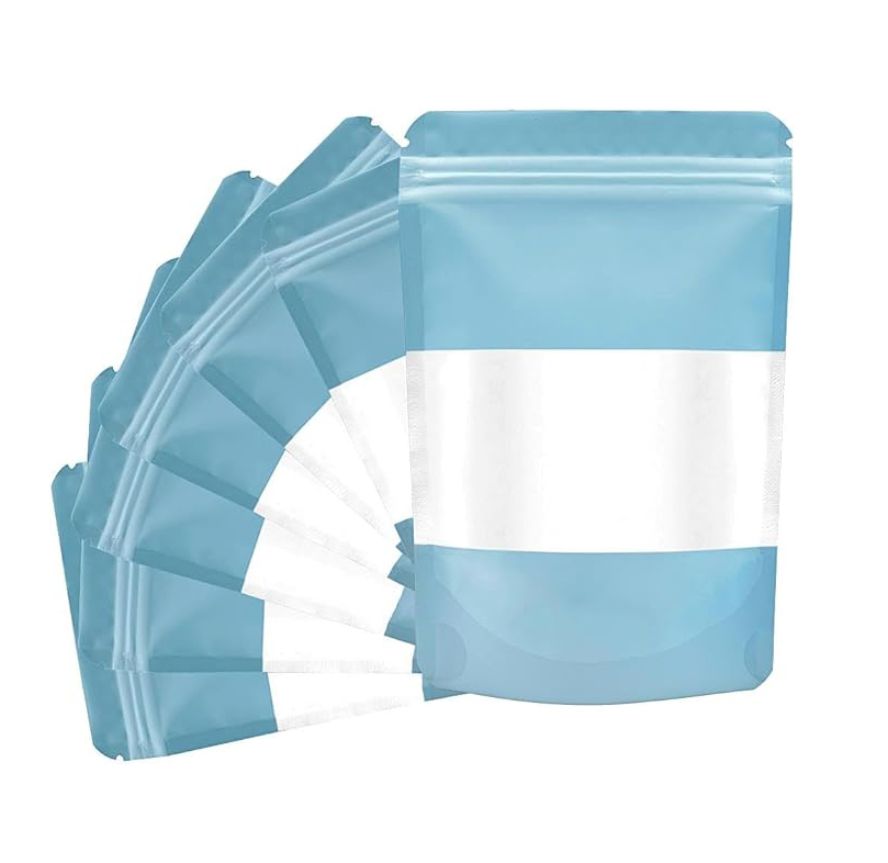 Food Candy Plastic Packaging Bags Food Grade Mylar Bag Aluminum Foil Zipper Storage Stand up Zip Lock Pouch