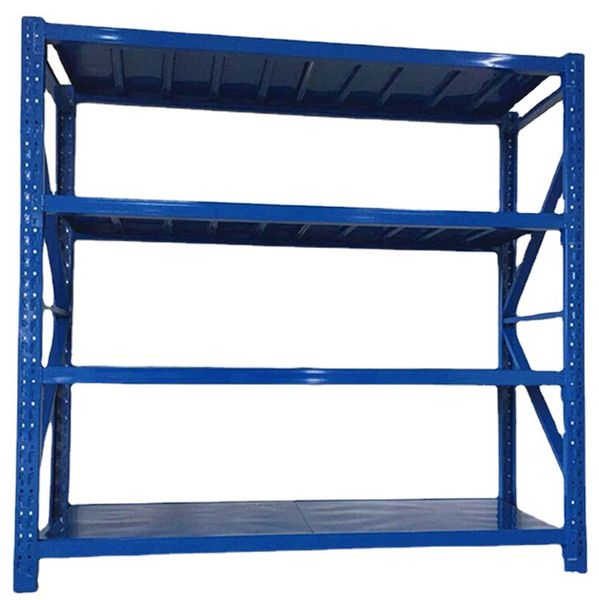 Industrial Garage Shelving Steel Frame Metal shelves Heavy Duty warehouse racking System Storage rack