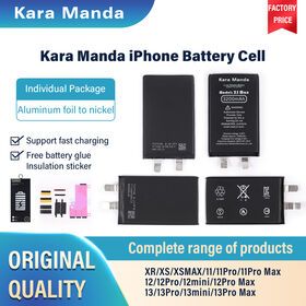 Kara Manda Raw Materials Welding Mobile Phone Battery Cell For iPhone Battery Cell For iPhone Xs Max Battery Original Cell