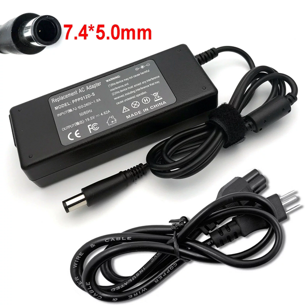 Factory OEM 19.5V 4.62A 90W 7.4x5.0mm Replacement AC Adapter Laptop For HP Pavilion EliteBook Laptop Parts Notebook Charger