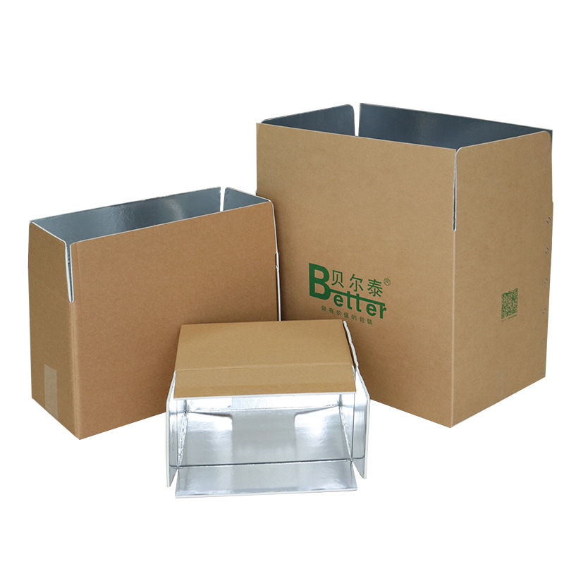 Wholesale Recyclable Good Quality Eco-Friendly Thermal Insulation Corrugated Cardboard Box For Frozen Food Shipping