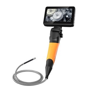 Articulating endoscope inspection camera with 4.5-inch LCD monitor, 1/9inch image sensor, 8 LED light sources