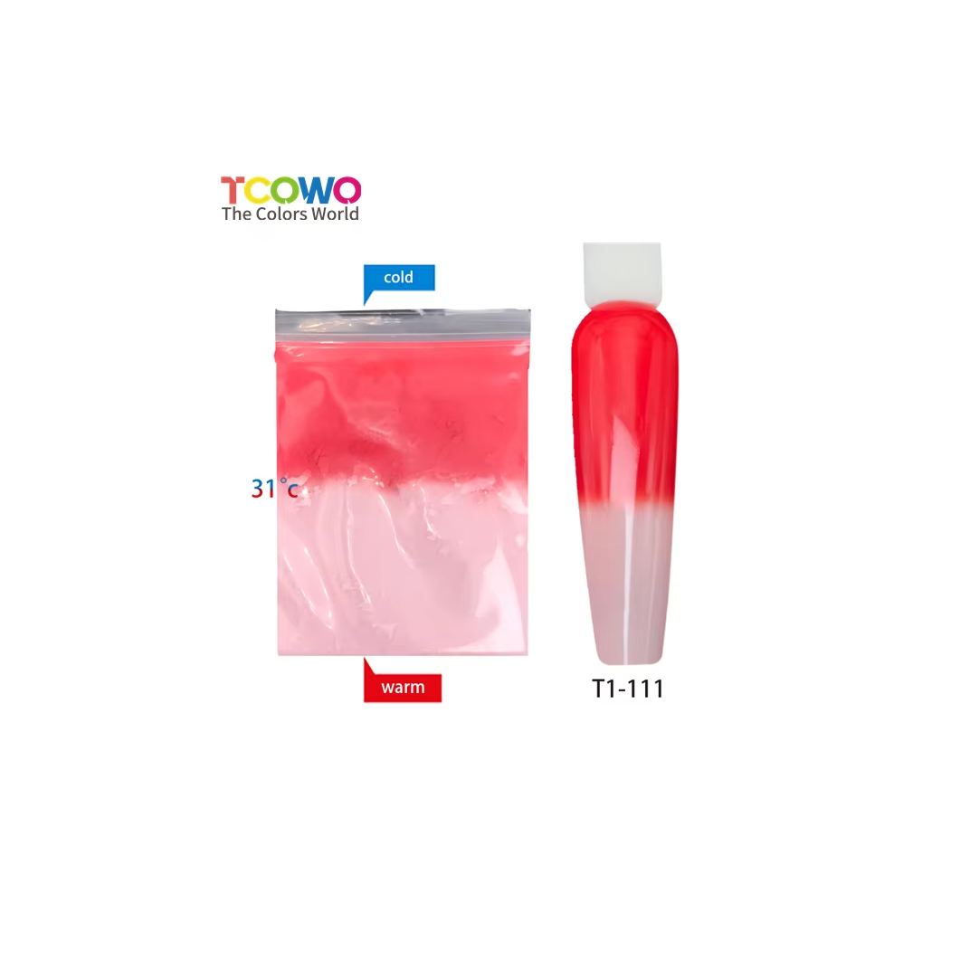 Shenzhen Binfen Secai Technology Co., Ltd. Temperature Sensitive DIY Color Changing Activated Pigment Powder for Nail Polish Paint Resin Ink Screen Printing