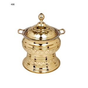 Hotel Restaurant Catering Luxury wedding gold chafing dish Gold Chafing Dish Buffet Set Stainless Steel Catering Equipment