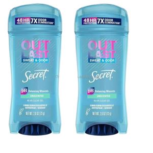 100% SURE Aluminum Free Deodorant for Women, Coconut 2.4 oz Antiperspirant STICK