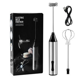 New Design Modern Electric USB Rechargeable Automatic Handheld Milk Foam Maker Milk Frother #0255_022