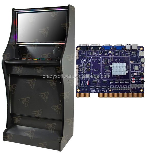 Good Selling 27" Horizontal LED Touchscreen Game Board Ready Wood Cabinet With Habichuelas Plus Software On Sale