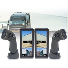 12.3 Digital Mirror Camera System Truck DVR HD Reverse Side Mirror Monitor Truck Rear View Long Arm Camera Monitor System