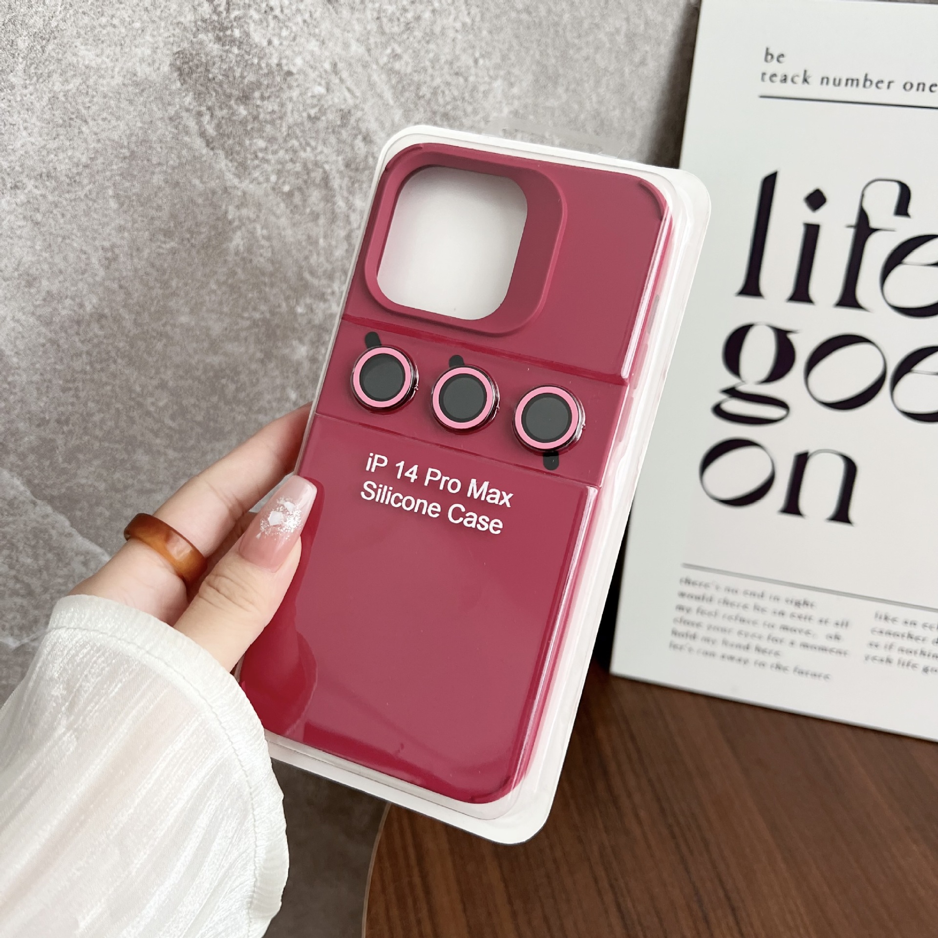 Foshan Zhiyi E-Commerce Co., Ltd. Silicone phone case with camera lens protector