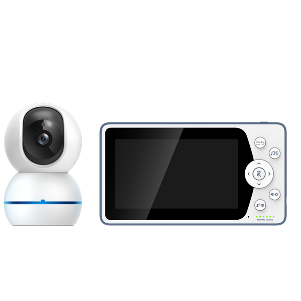 Real Time Wireless Baby & Pet Monitor with Night Vision & Two-Way Audio LCD Display Care Cam Phone Security Camera