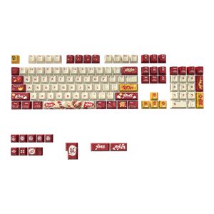 LONG Nian Da Ji keyboard keycaps 135 Keys PBT cherry Profile