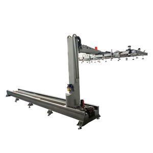 Professional manufacturers linear robot palletizer custom linear sliding guide work coverage wide intelligent and efficient